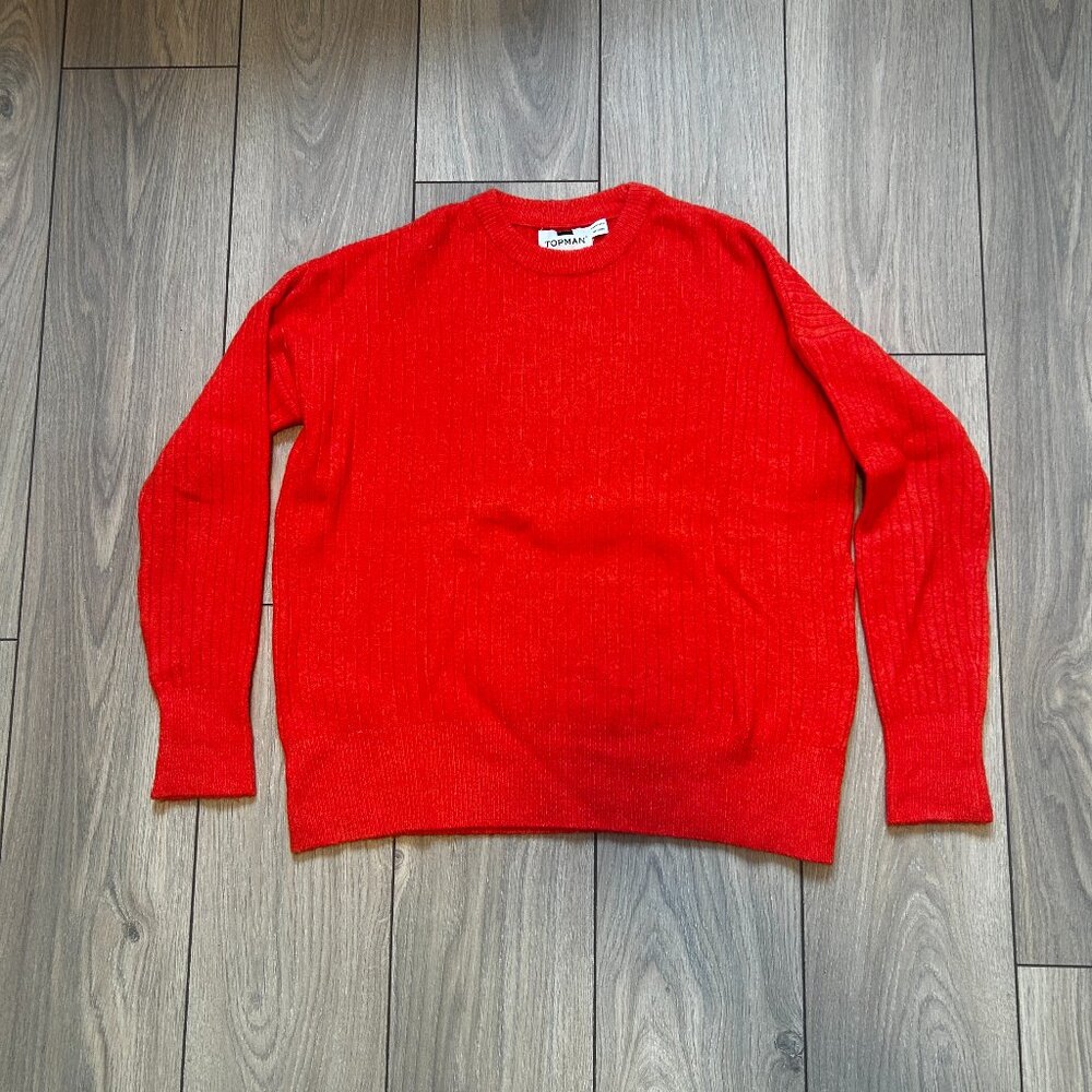 Topman Orange Sweater